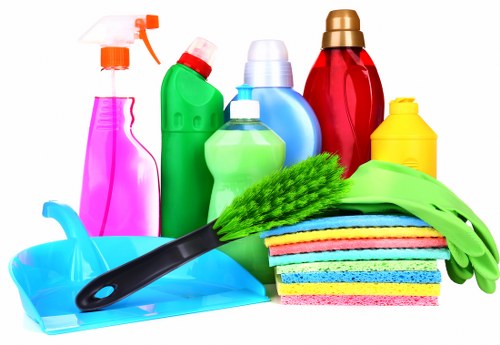 Local Westminster property cleaning team working in a period flat