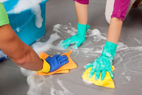 Hard floor maintenance for a commercial property in Westminster