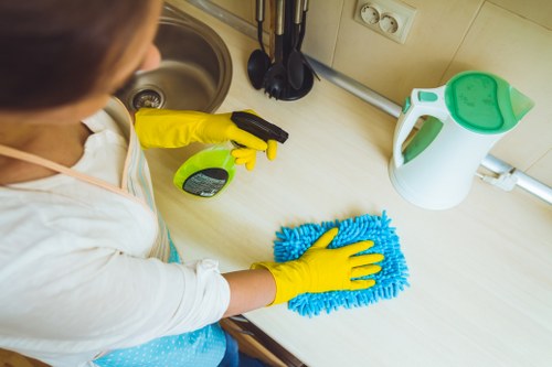 Professional house clearance process in central Westminster