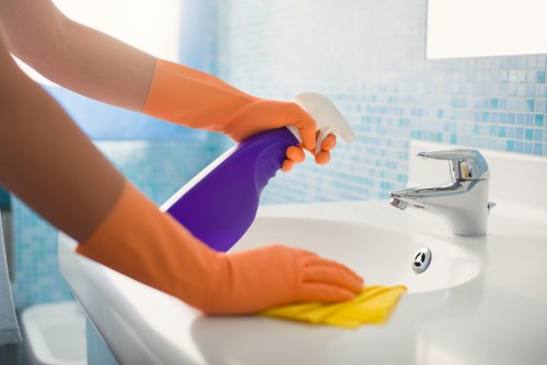Professional curtain care in a Westminster flat near central London