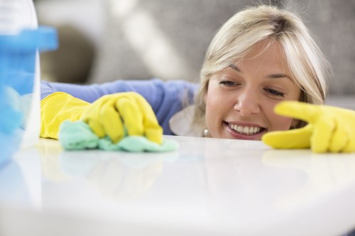 Freshly cleaned mattress in a Westminster rental property