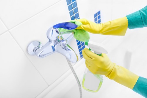 Specialist cleaning of kitchen surfaces after building work in Westminster