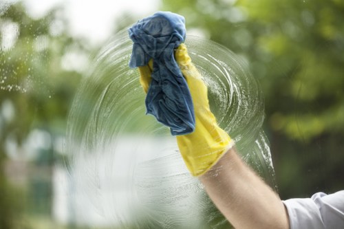 Move-out cleaning in a central Westminster residential building